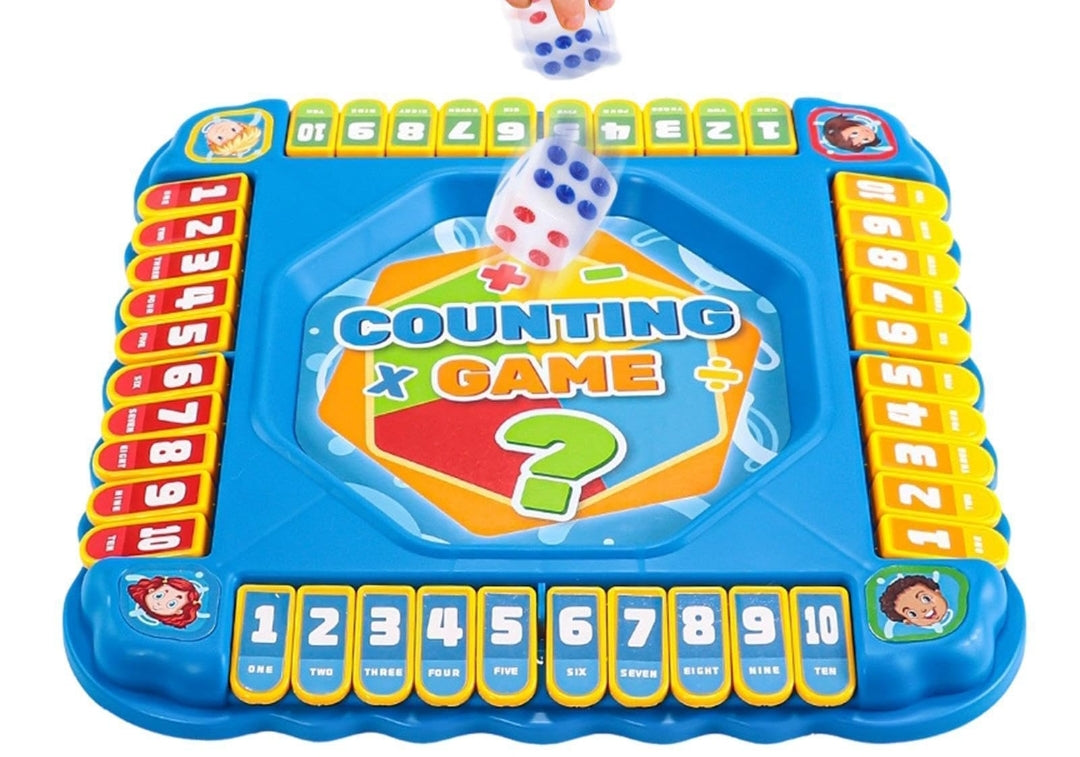 ‎*Puzzle Number Flip COUNTING GAME*: Roll, Add, Flip — Math Has Never Been This Fun!