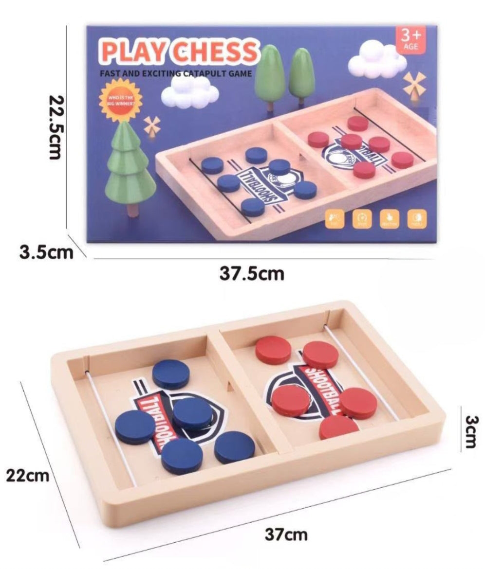*PLAY CHESS*: Flick, Launch, Win — The Fastest Battle on Wood!