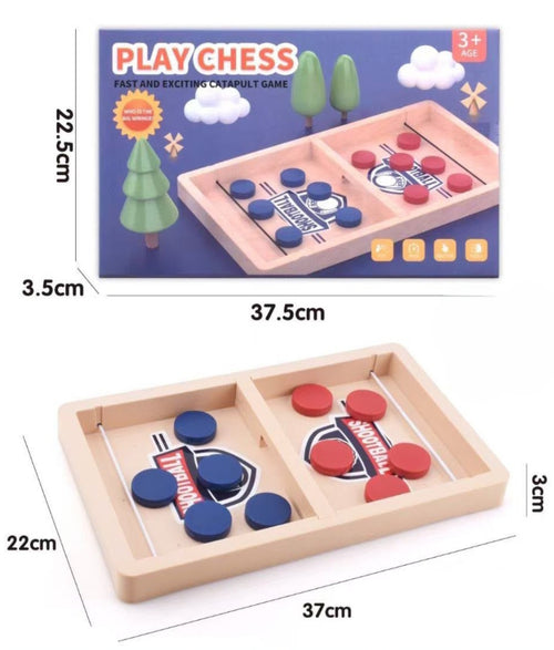 *PLAY CHESS*: Flick, Launch, Win — The Fastest Battle on Wood!