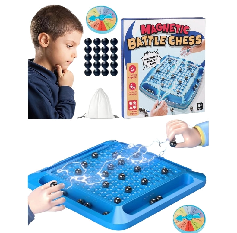 ‎MAGNETIC BATTLE CHESS: Think. Attract. Conquer.