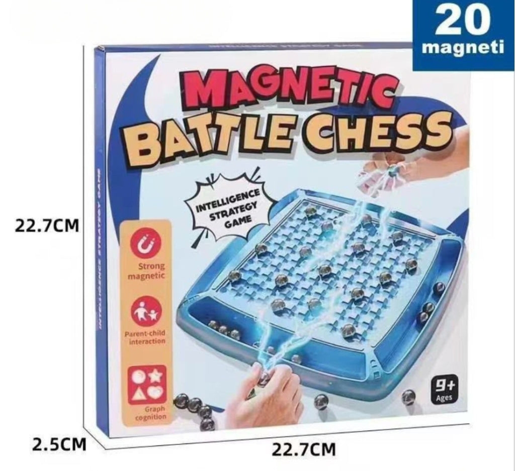 ‎MAGNETIC BATTLE CHESS: Think. Attract. Conquer.