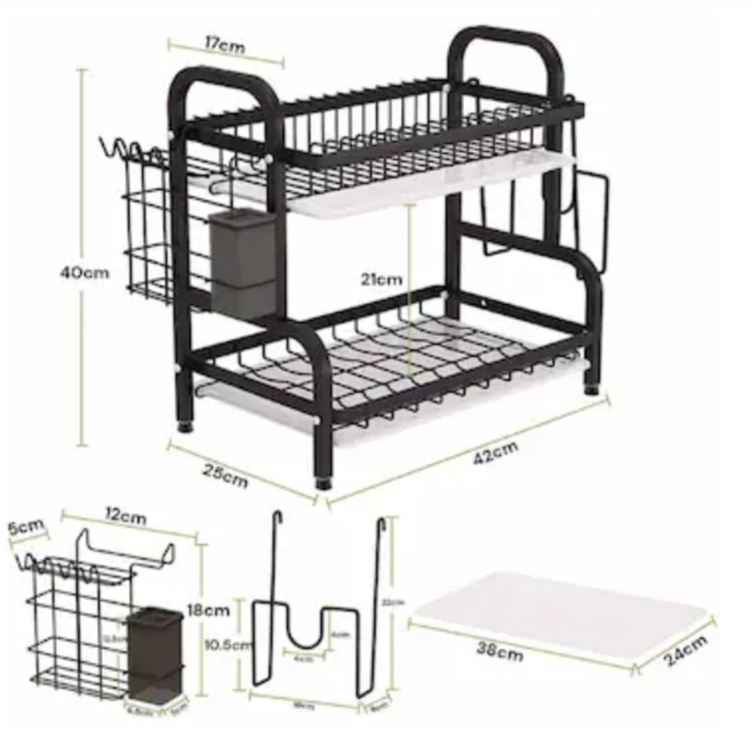 *Multifunctional Bowl Rack*: Organize. Drain. Shine — Your Kitchen’s New Best Friend!
