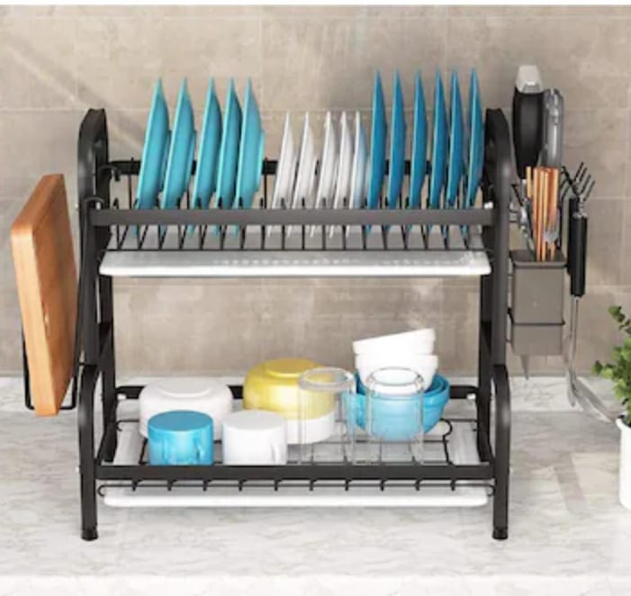 *Multifunctional Bowl Rack*: Organize. Drain. Shine — Your Kitchen’s New Best Friend!